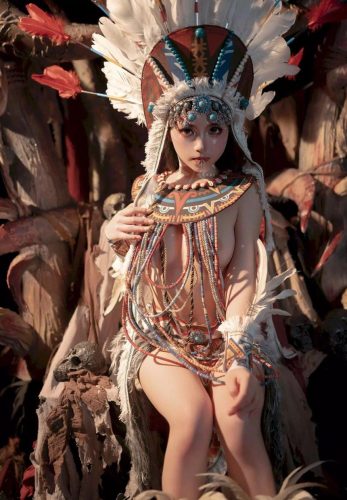 Bangni邦尼 –  印第安 (紫舞龙)[99P-355.3M]-优选资源网