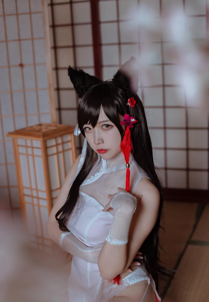 二佐Nisa –  犬之眷 碧蓝航线 爱宕 旗袍 [18P-204MB]