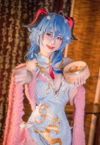 Sally Dorasnow – Ganyu QiPao [39P-410MB]-优选资源网