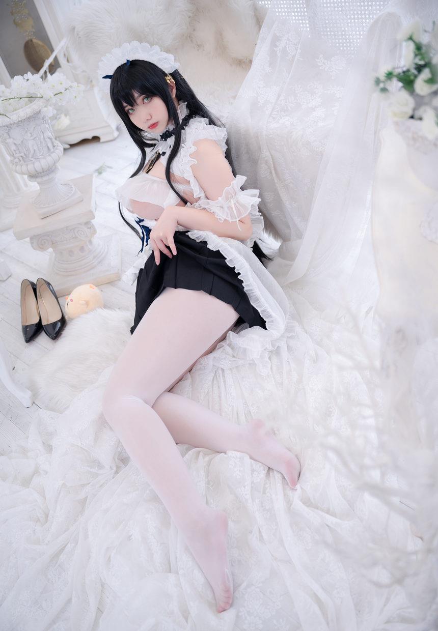 Meroko_魅瞳 - NO.003 碧蓝航线 不挠女仆没干劲的小姐姐[53P-744.2M]