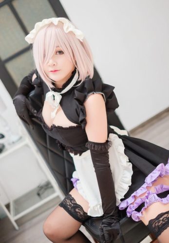 MiMi Chan - NO.007 Mashu Kyrielight Maid[15P-32.6M]-优选资源网