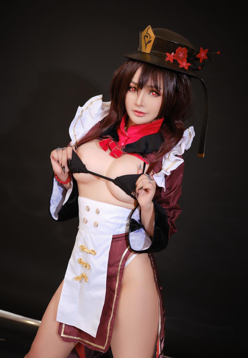 MiMi Chan - NO.005 Hu Tao[10P-91.5M]