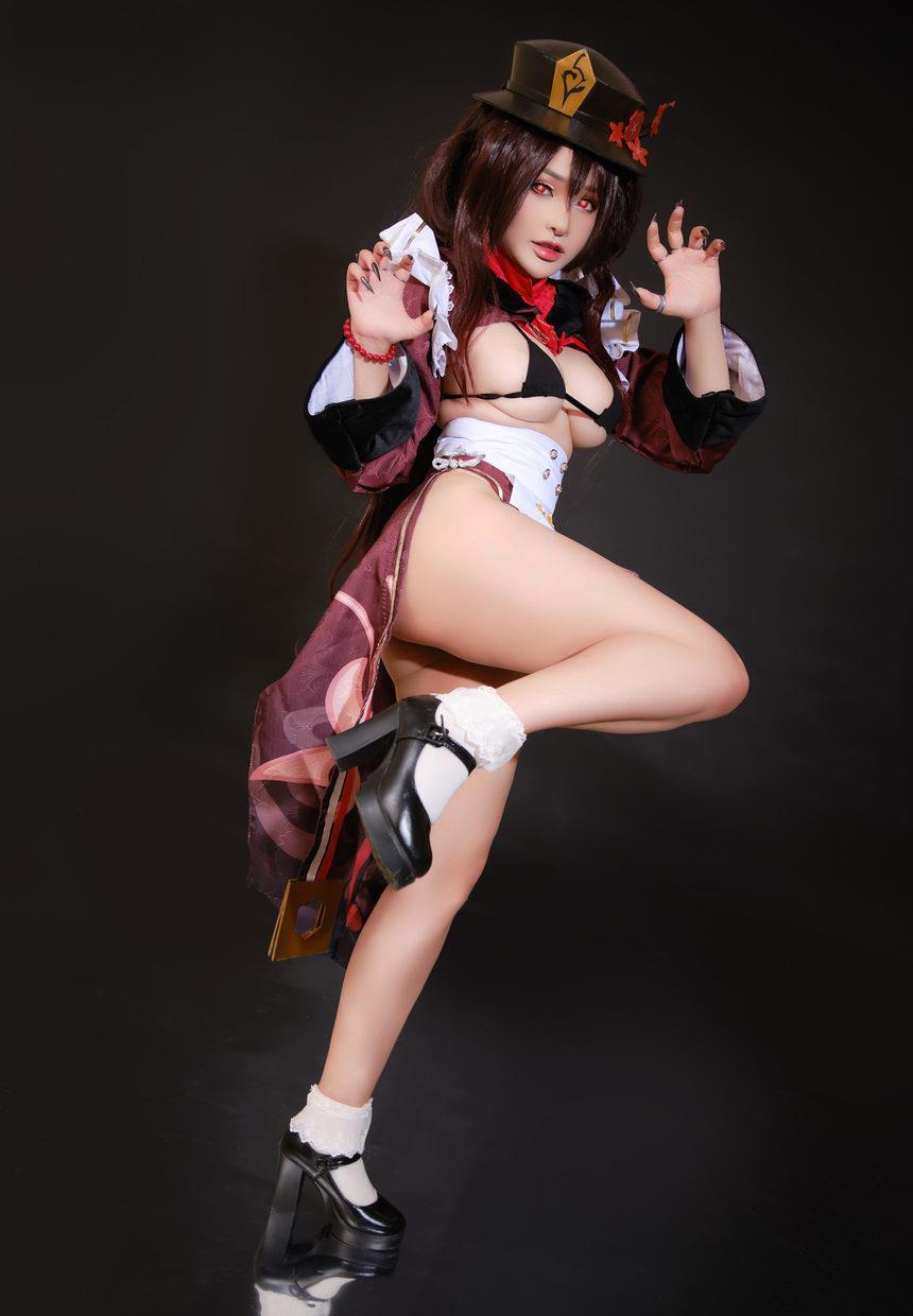 MiMi Chan - NO.005 Hu Tao[10P-91.5M]