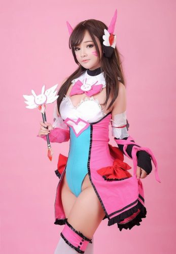 MiMi Chan - NO.004 DVa Magical Girl[10P-26.9M]-优选资源网