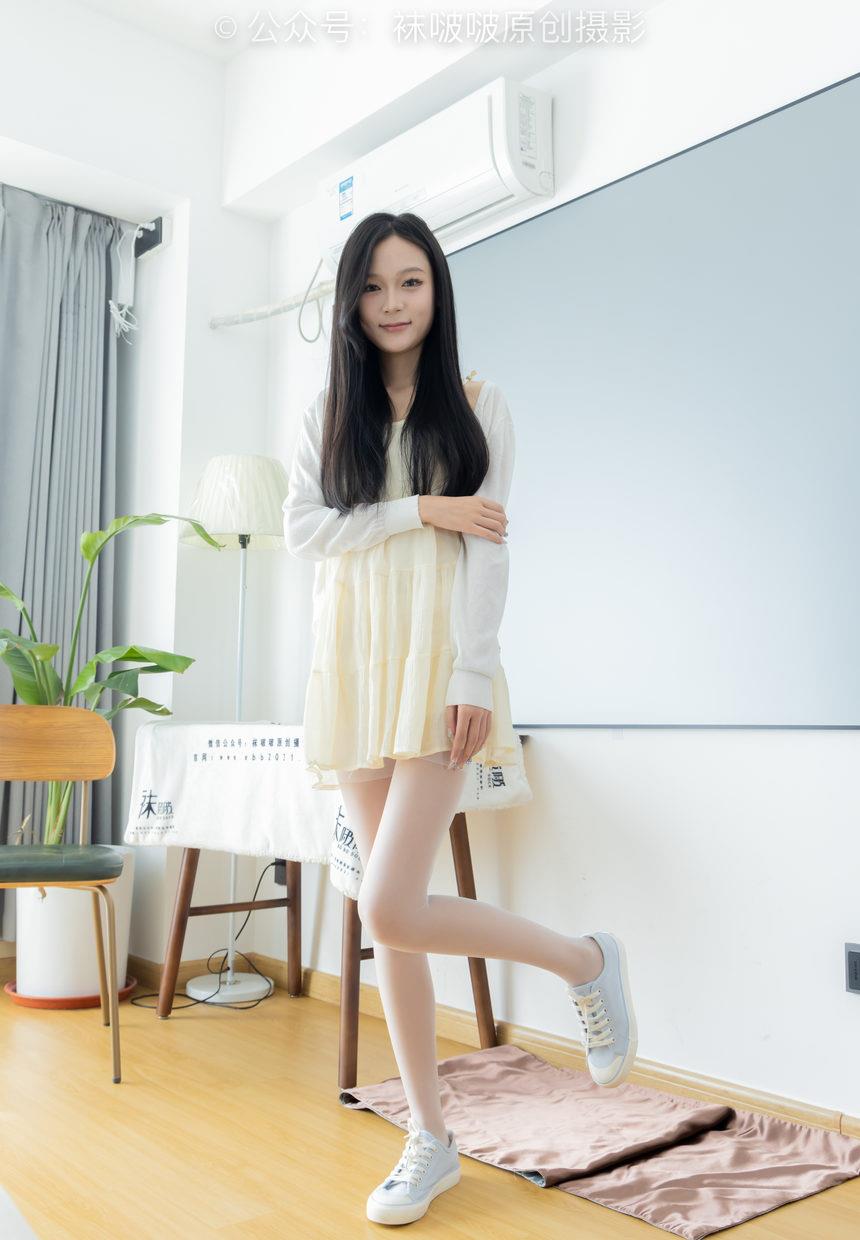 [BoBoSocks袜啵啵]NO.517 焦糖-帆布鞋、薄白丝[147P+1V／5.30GB]