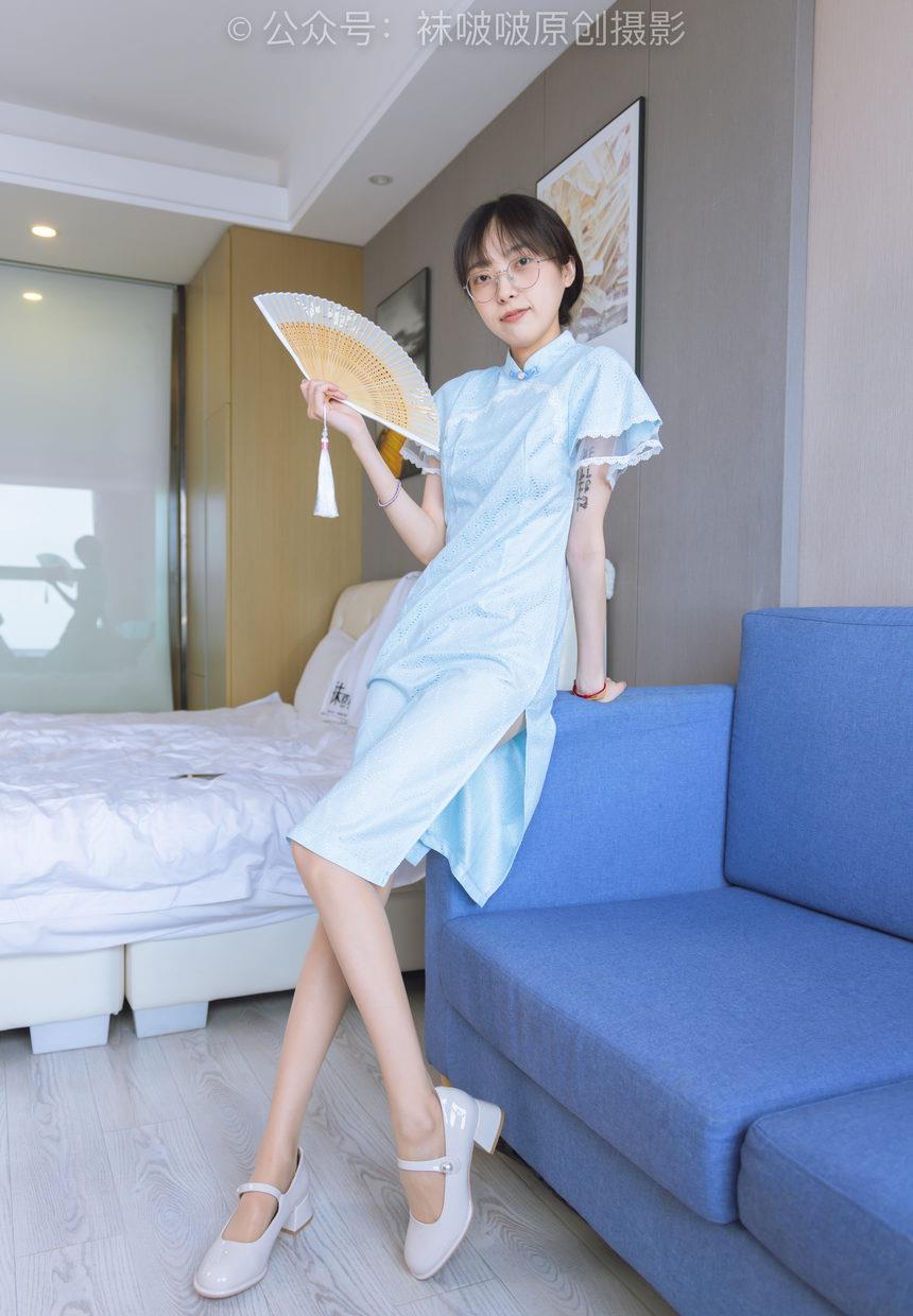 [BoBoSocks袜啵啵]NO.514 稚予-高跟鞋、薄肉丝、旗袍[130P+1V／5.49GB]