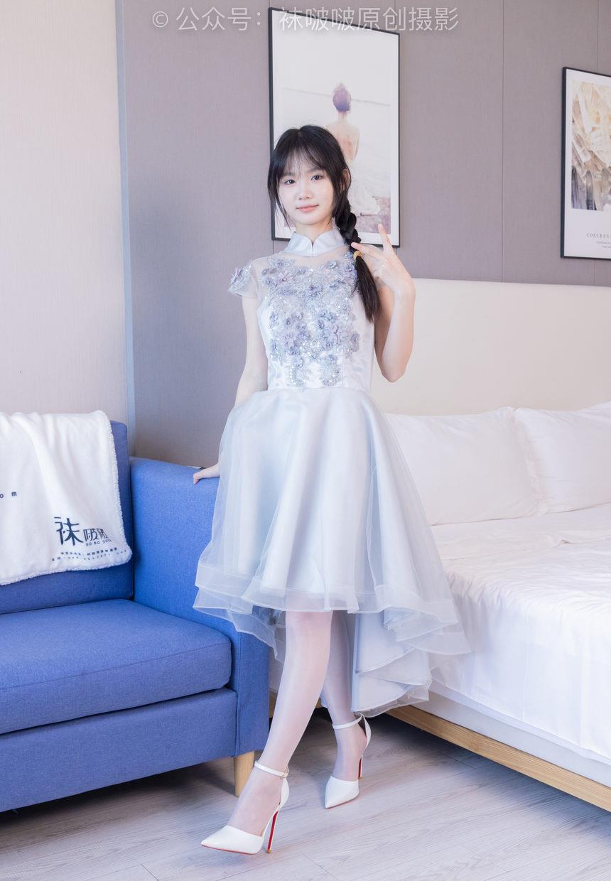 [BoBoSocks袜啵啵]NO.512 甜甜圈-高跟鞋、油亮薄白丝、袜踩奶油蛋糕剧情[143P+1V／6.31GB]