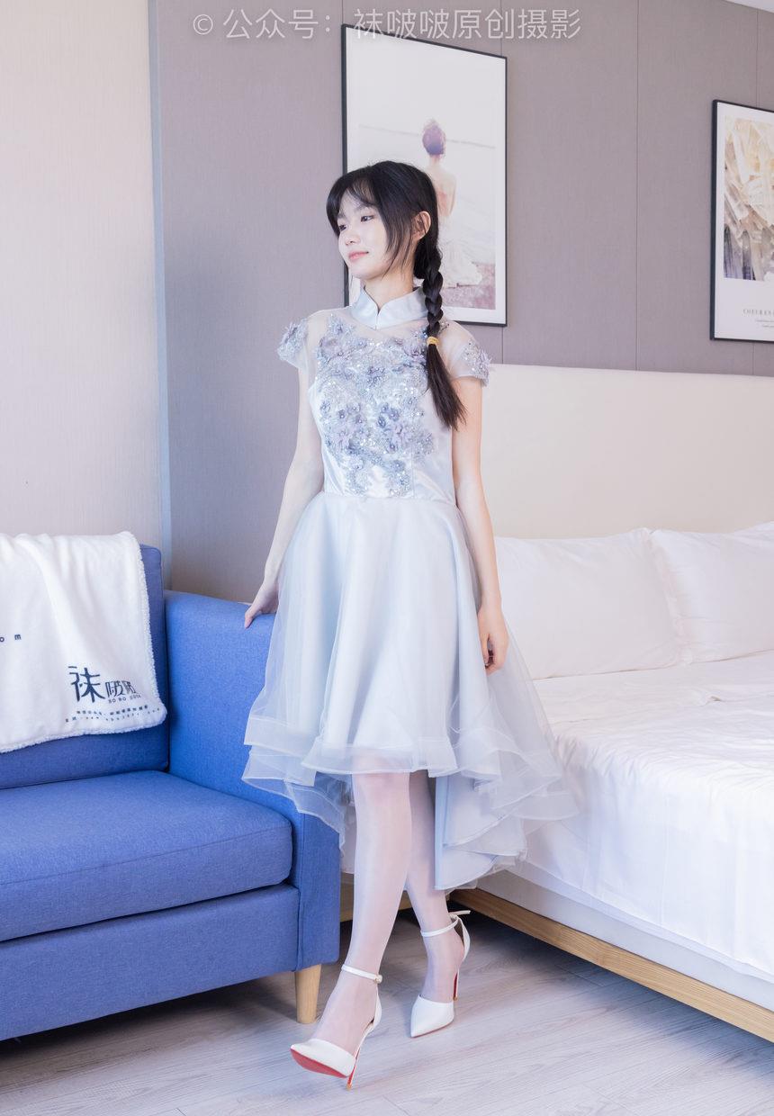 [BoBoSocks袜啵啵]NO.512 甜甜圈-高跟鞋、油亮薄白丝、袜踩奶油蛋糕剧情[143P+1V／6.31GB]