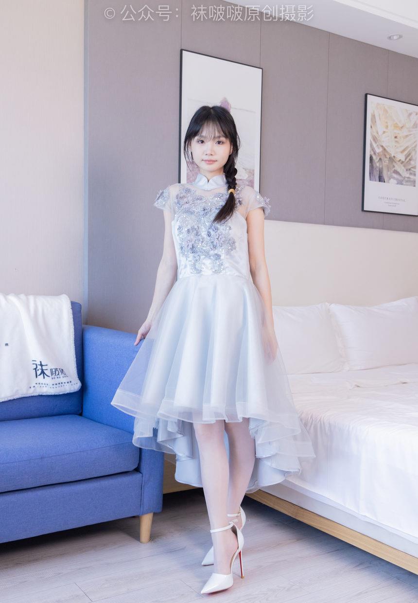 [BoBoSocks袜啵啵]NO.512 甜甜圈-高跟鞋、油亮薄白丝、袜踩奶油蛋糕剧情[143P+1V／6.31GB]