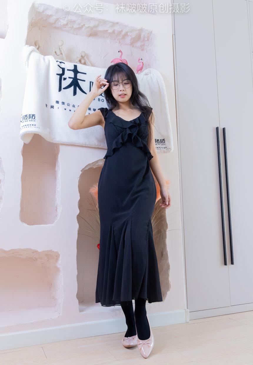 [BoBoSocks袜啵啵]NO.511 奶油-平底鞋、厚黑丝、做瑜伽动作时老头乐挠脚剧情[140P+1V／5.67GB]