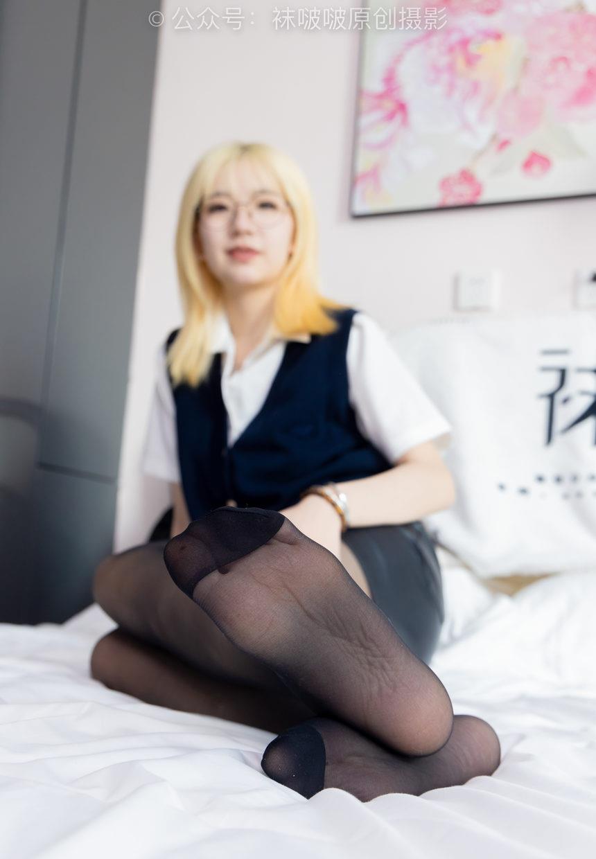 [BoBoSocks袜啵啵]NO.507 小甜豆 高跟长靴、薄黑丝、皮衣外套、ol风[140P+2V／5.96GB]