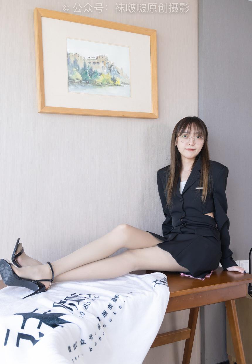 [BoBoSocks袜啵啵]NO.506 稚予 高跟鞋、高跟凉鞋、薄灰丝[165P+1V／6.90GB]