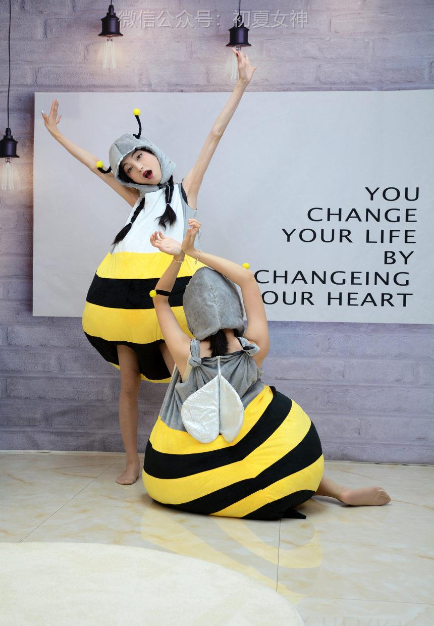 初夏女神 NO.271 柒柒、双双 两只小蜜蜂[140P+1V／6.26GB]