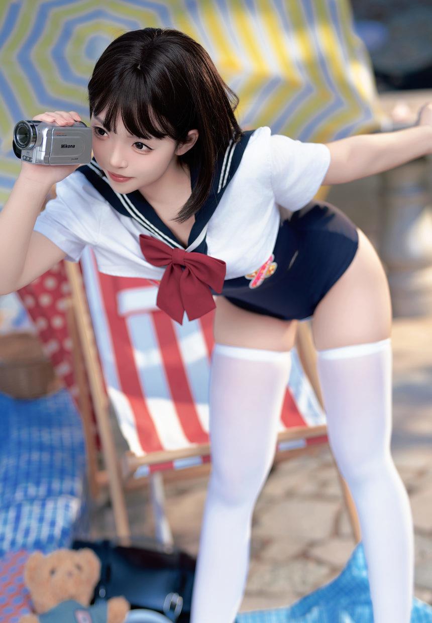 Bangni邦尼 –  反差JK泳装[97P+7V-841.3M]