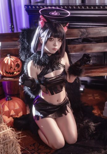 矢量鱼-蔚蓝档案-杏山和纱万圣节[34P-454MB]-优选资源网