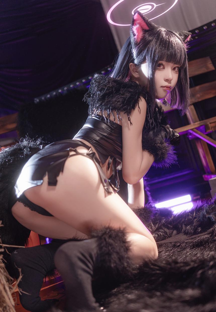 矢量鱼-蔚蓝档案-杏山和纱万圣节[34P-454MB]