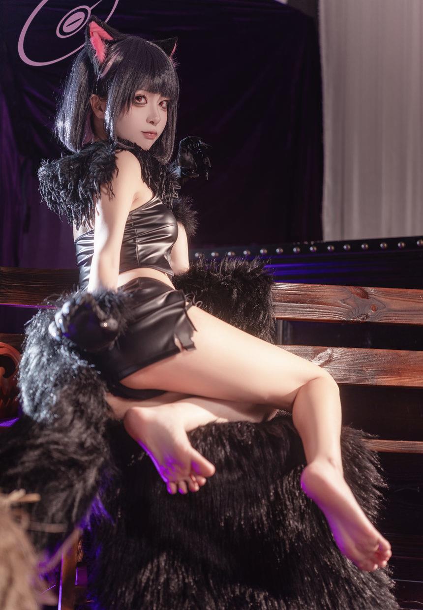 矢量鱼-蔚蓝档案-杏山和纱万圣节[34P-454MB]