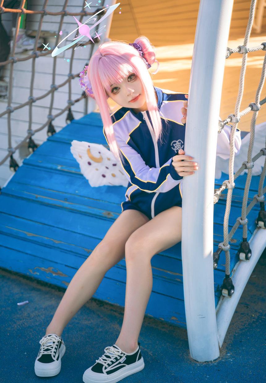 矢量鱼-蔚蓝档案-圣园未花体操服[41P-253MB]