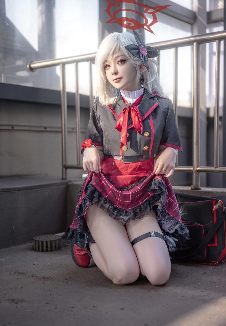 矢量鱼-蔚蓝档案-浅黄睦月原皮[36P-411MB]