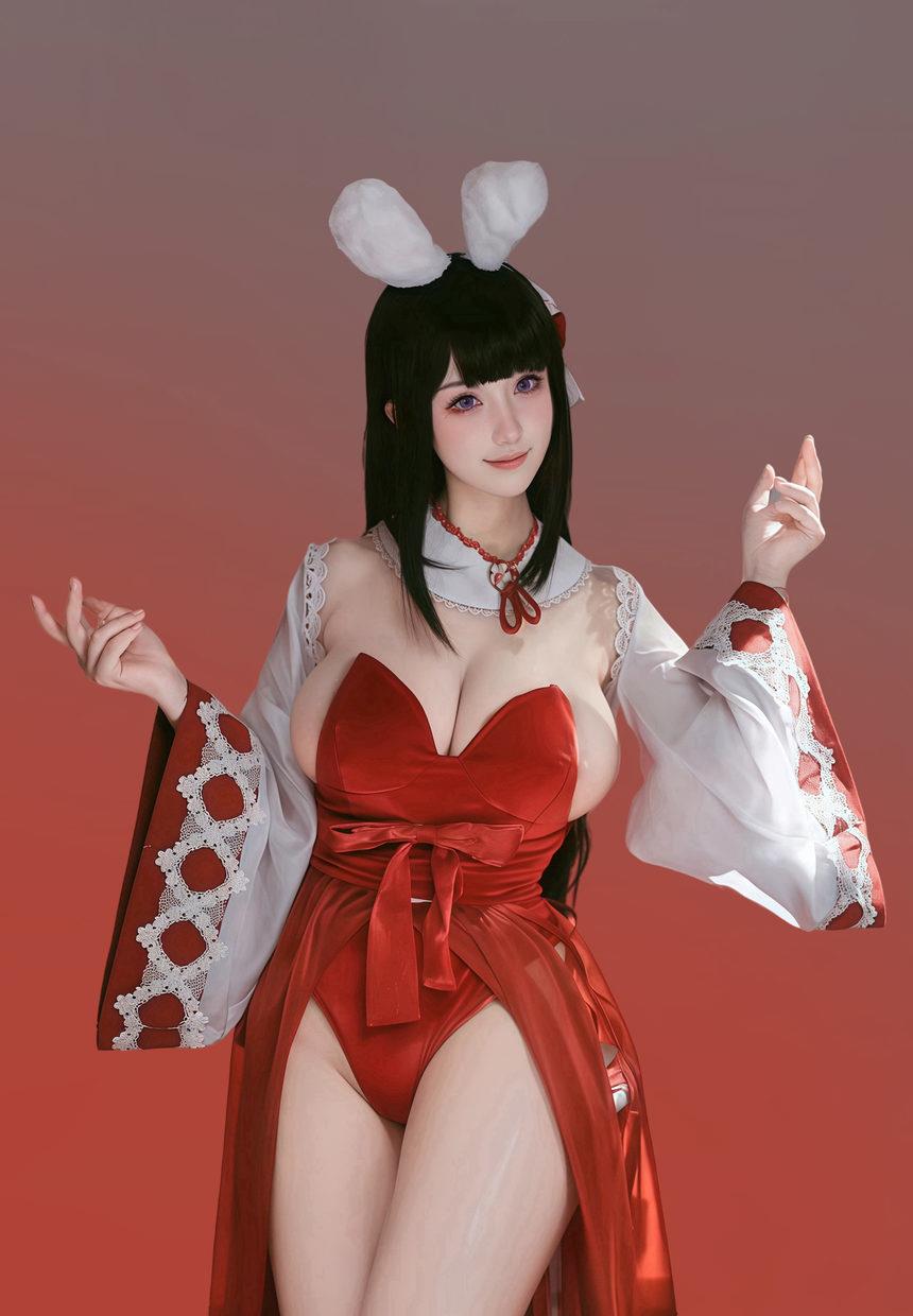 梓猫AzuNyan-舰长图-碧蓝航线-大山·祈愿的巫女[9P-6.2MB]