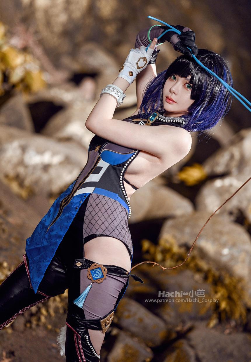 Hachi小芭  原神 - 夜兰 [40P-104.3M]