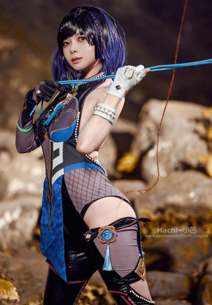 Hachi小芭  原神 - 夜兰 [40P-104.3M]