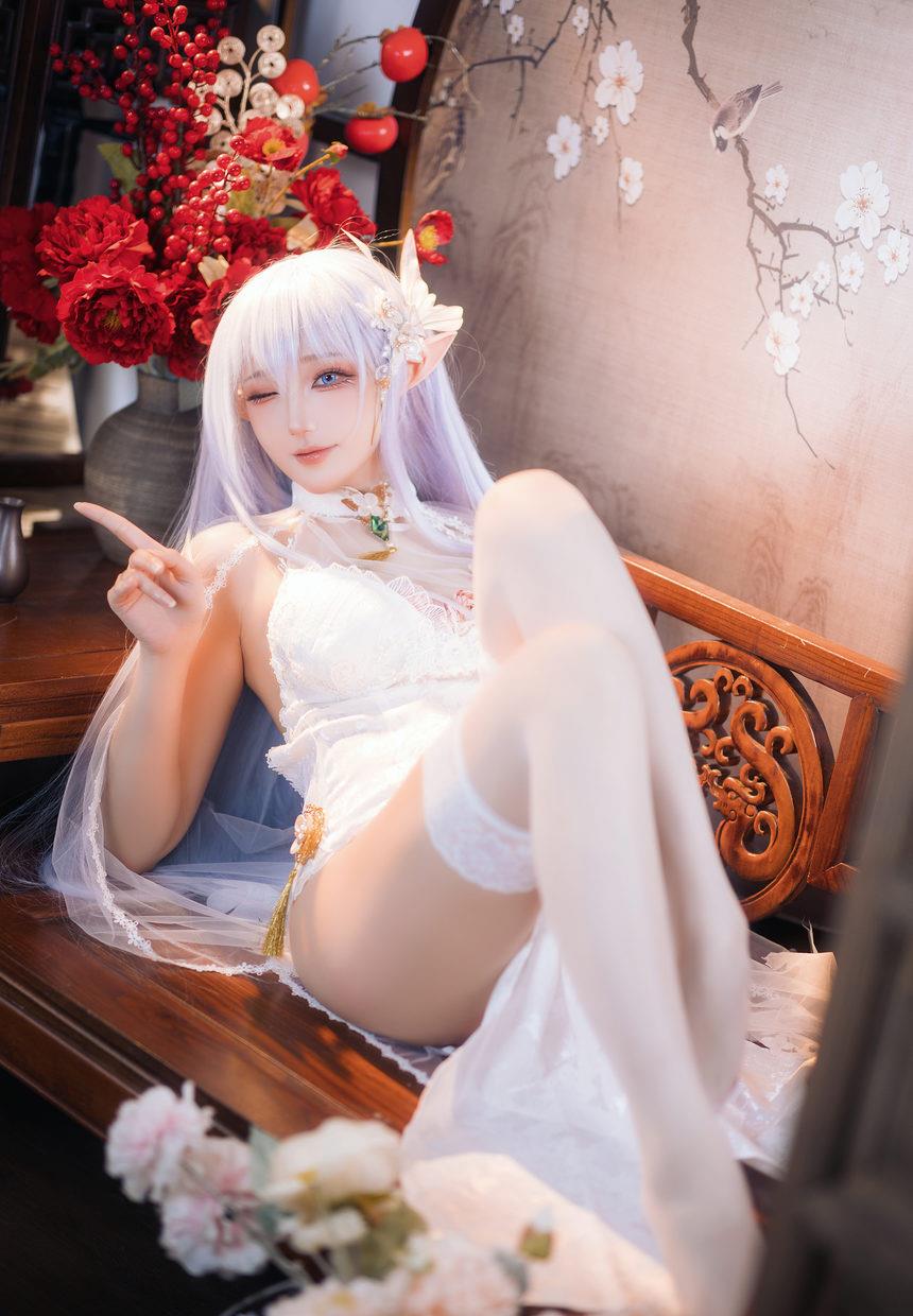 瓜希酱 –  阿尔比恩旗袍[20P-28.3M]