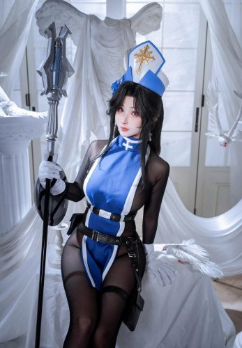 rioko凉凉子 -Nikke胜利女神 梅登冰玫瑰 [45P-469MB]-优选资源网