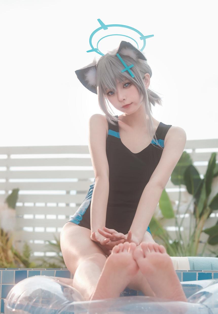 攻弦弦弦-蔚蓝档案-砂狼白子泳装[20P-288MB]