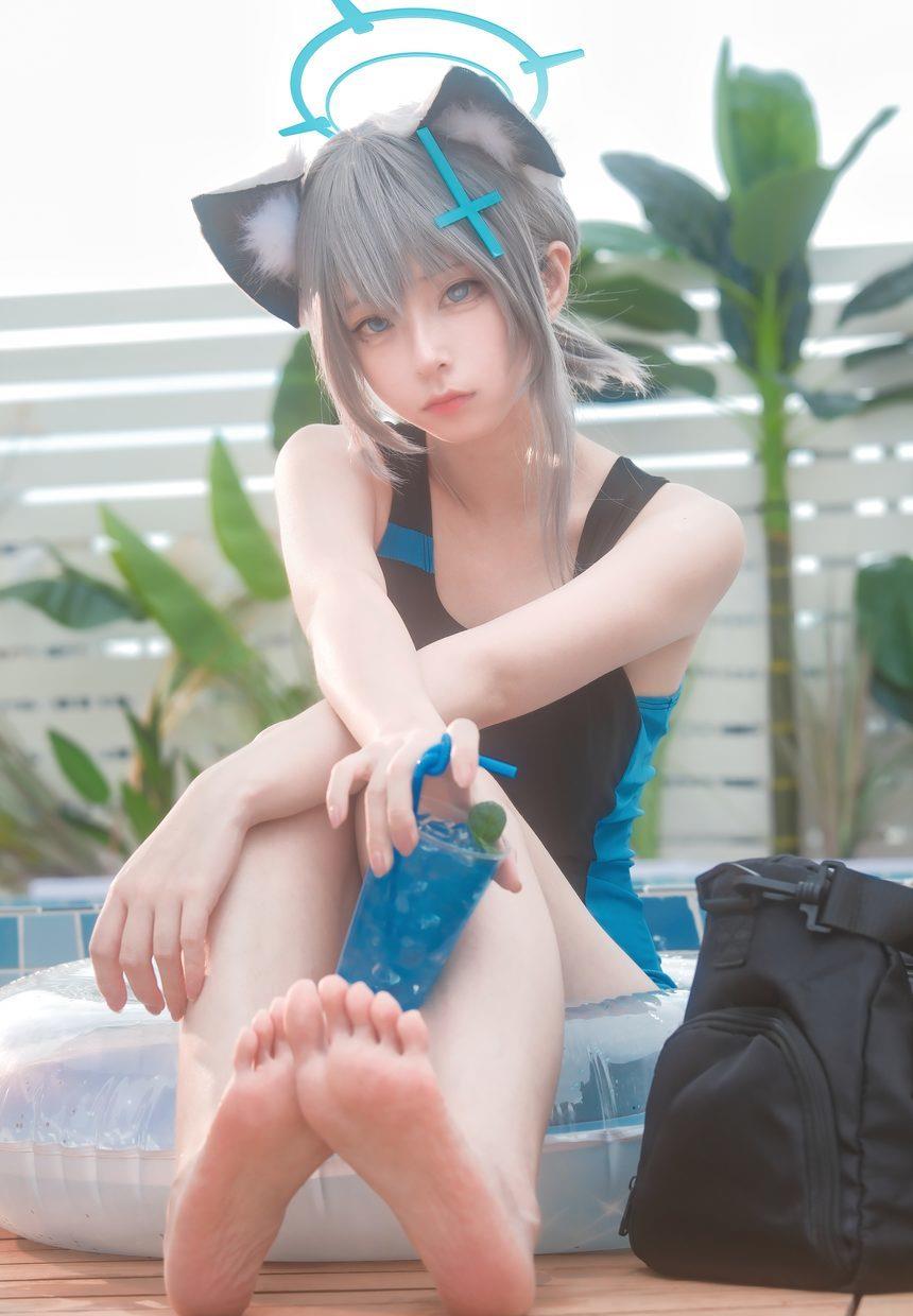 攻弦弦弦-蔚蓝档案-砂狼白子泳装[20P-288MB]