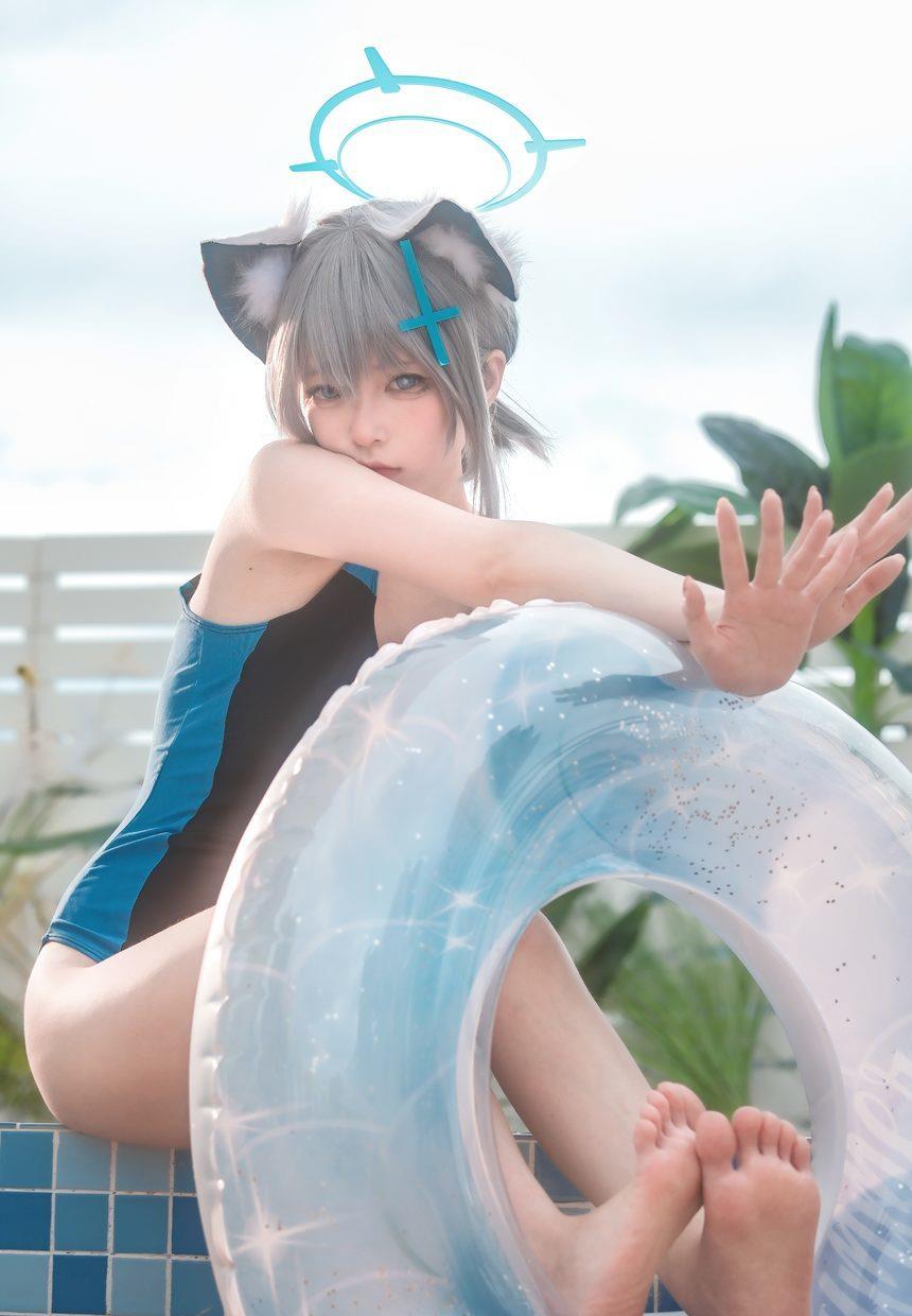 攻弦弦弦-蔚蓝档案-砂狼白子泳装[20P-288MB]