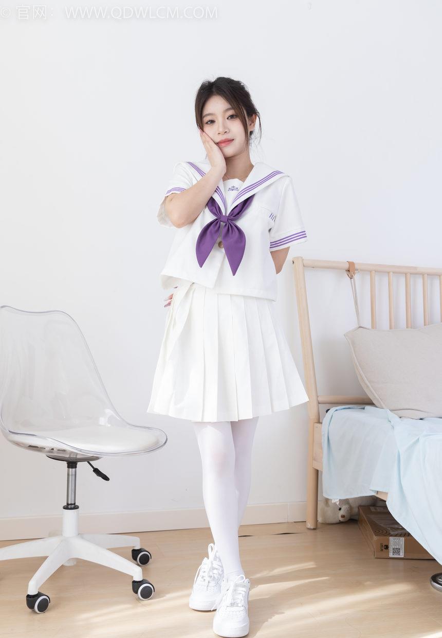 物恋传媒 NO.2317 闪闪-板鞋、厚白丝、jk制服[160P-1V-3.73G]