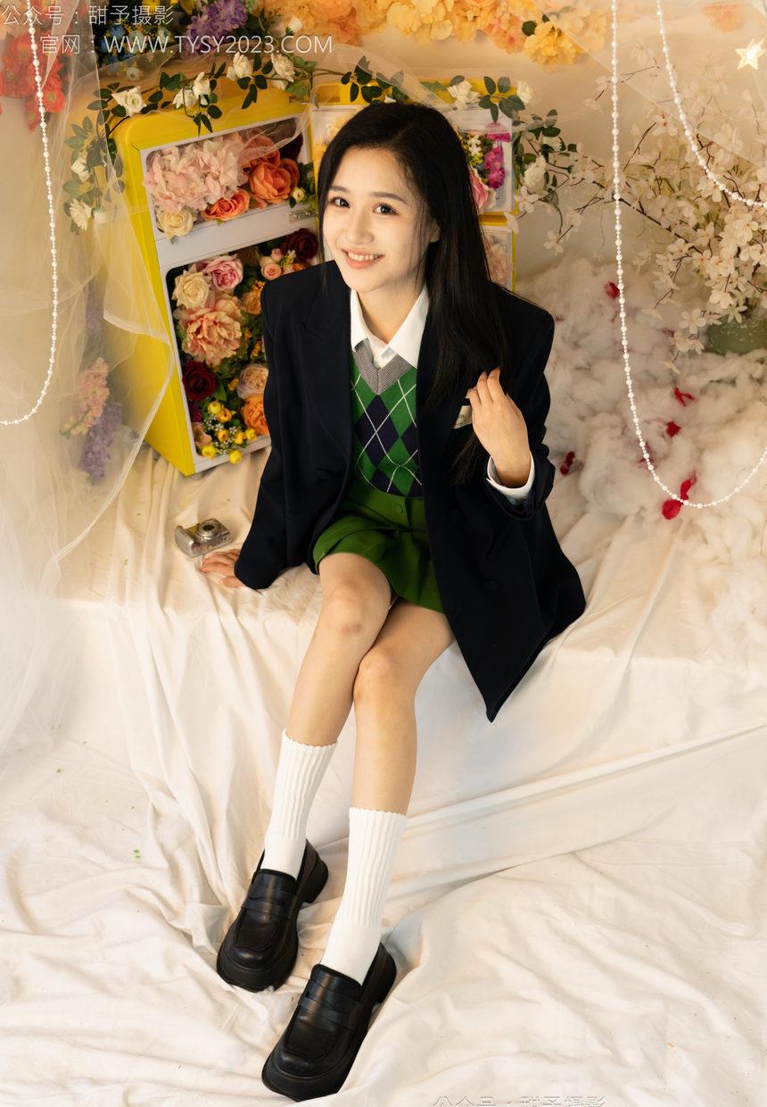 甜予摄影 NO.139 澜澜-皮鞋、白棉袜、裸足[116P+1V／9.97GB]