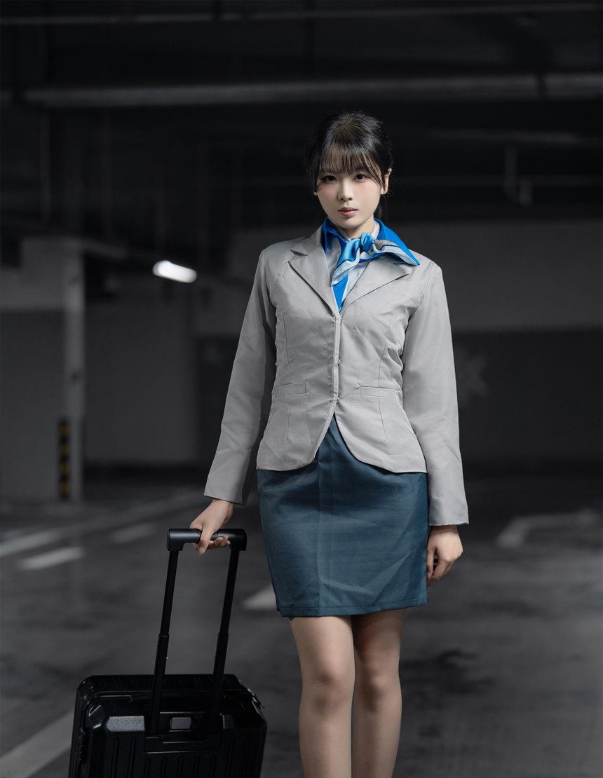 轩萧学姐 空姐车库 [28P+1V-1.79G]