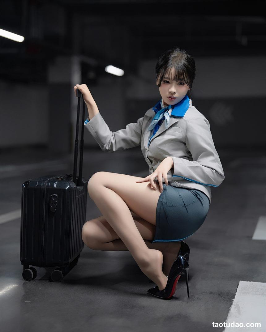 轩萧学姐 空姐车库 [28P+1V-1.79G]