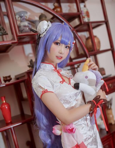 面饼仙儿 -  独角兽旗袍 [20P-230MB]-优选资源网