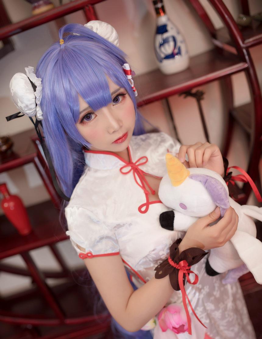 面饼仙儿 -  独角兽旗袍 [20P-230MB]