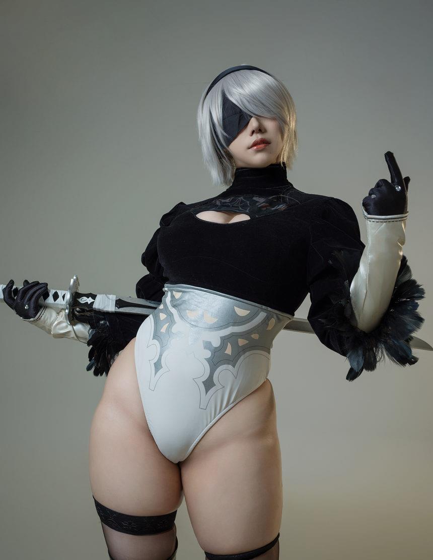 麻花酱 尼尔：机械纪元 2B [25P-130MB]