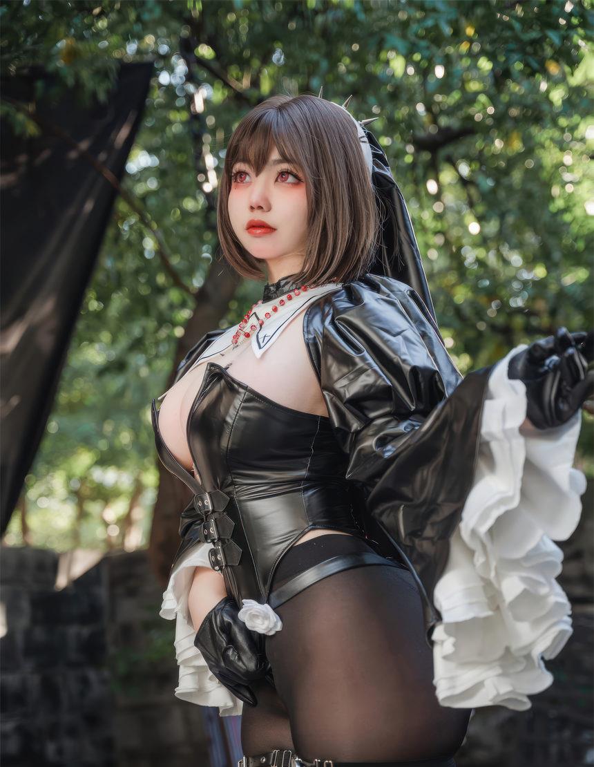 啊日日Ganlory-猩红修女[50P+3V-857MB]