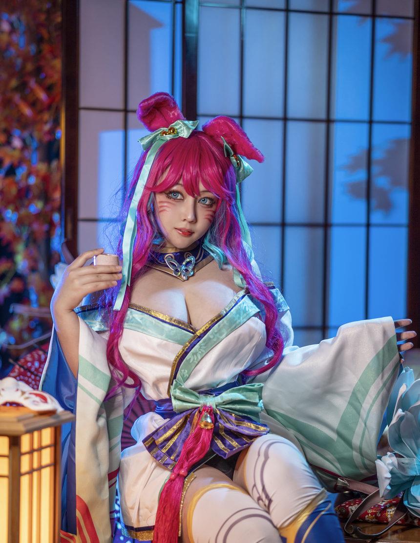 KANEKO_咔喵 –  英雄联盟 灵魂莲华 阿狸[17P+1V-541.7M]