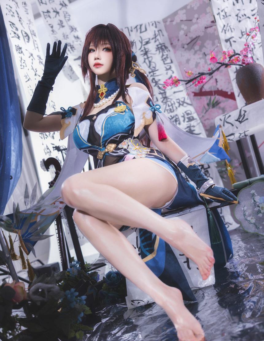 雪晴Astra - 崩坏：星穹铁道 阮梅 [84P+3V-1.95GB]