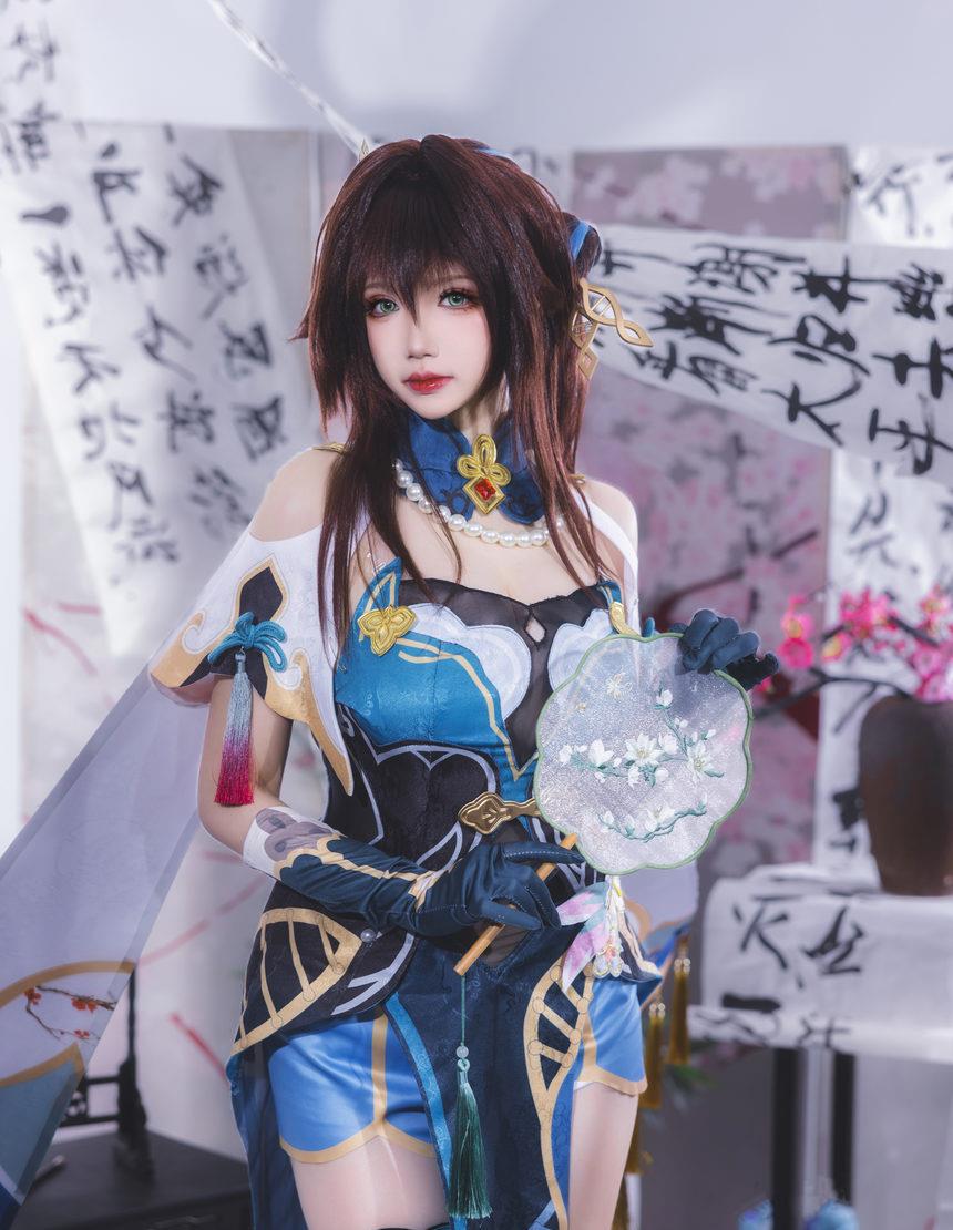 雪晴Astra - 崩坏：星穹铁道 阮梅 [84P+3V-1.95GB]